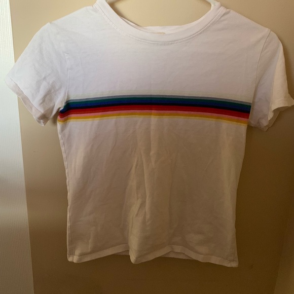 Rainbow Striped Pacsun Shirt - Picture 3 of 3